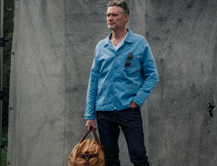 &SONS Jackets & Coats-Blue Bolt Chore Jacket