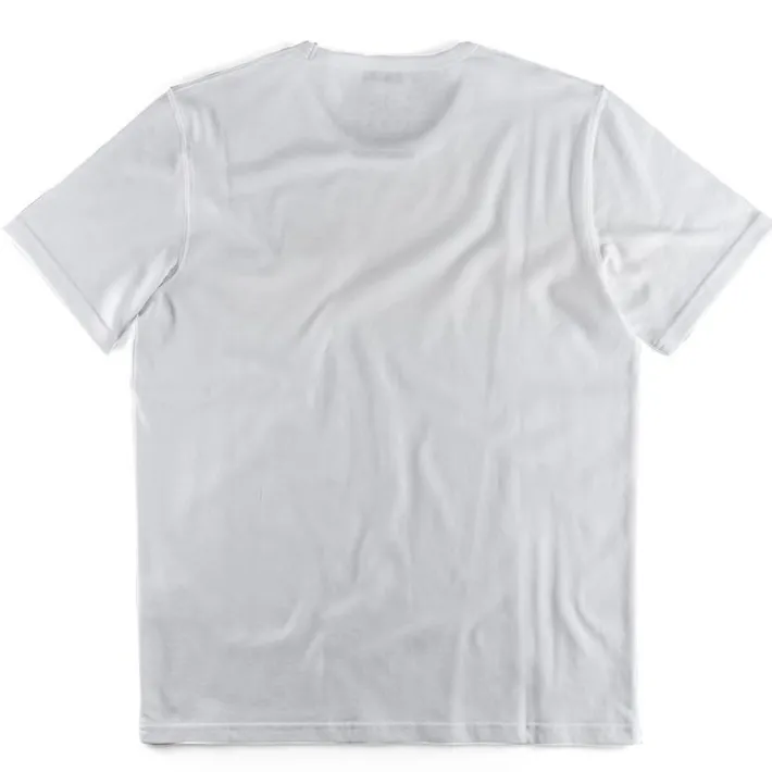 &SONS Tops-Boxer Pocket T-Shirt White