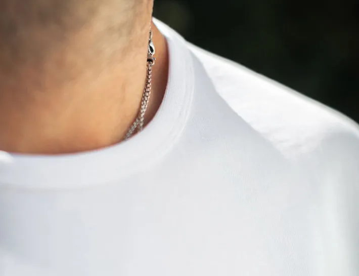 &SONS Tops-Boxer Pocket T-Shirt White