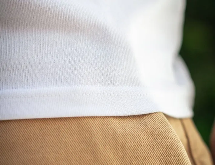 &SONS Tops-Boxer Pocket T-Shirt White