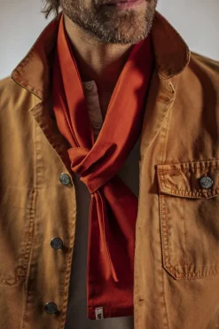 &SONS Scarves-Burnt Orange Scarf