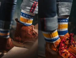 &SONS Footwear-Baseline Socks White