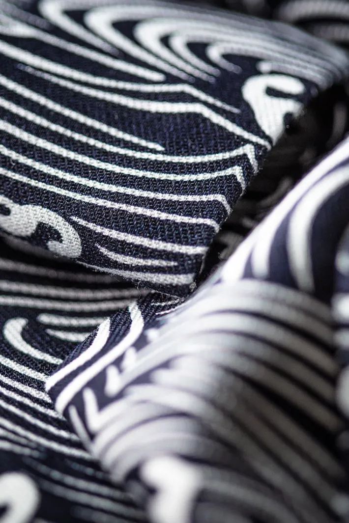 &SONS Scarves-Blue Waves Scarf