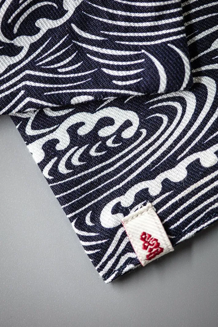 &SONS Scarves-Blue Waves Scarf