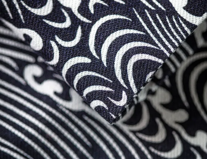 &SONS Scarves-Blue Waves Scarf