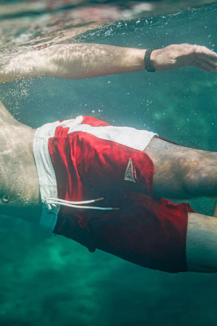 &SONS Bottoms & Shorts-Bodhi Boardshorts Red