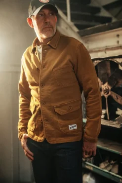 &SONS Jackets & Coats-Carver Jacket Tan