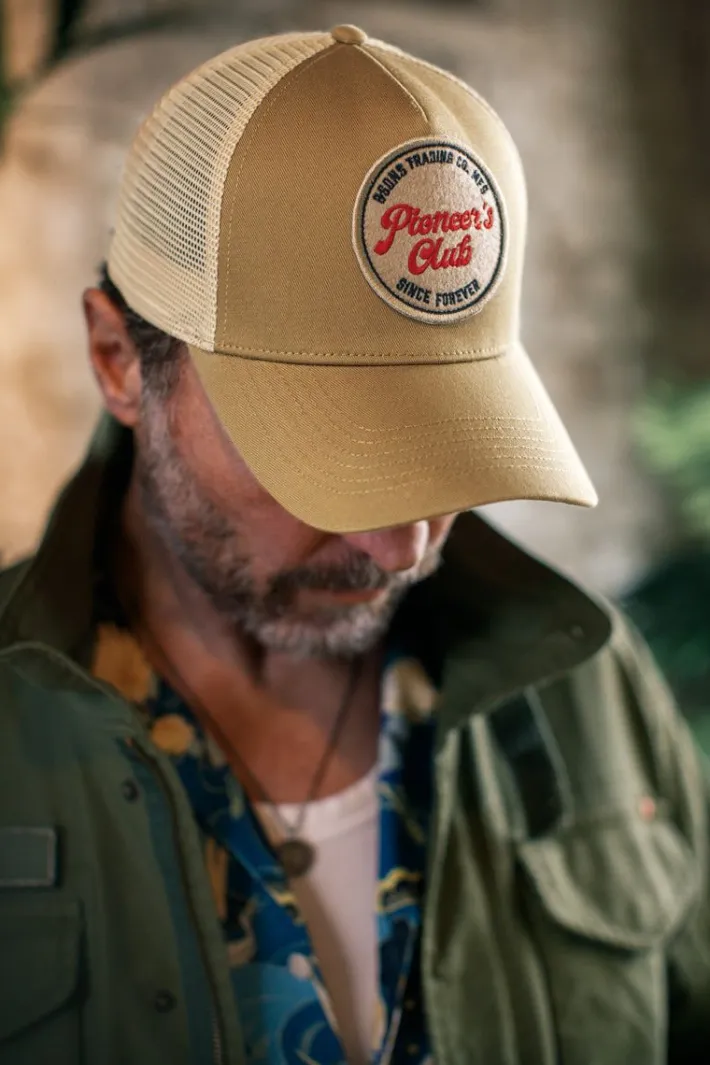 &SONS Headwear-Club Trucker Cap Tan