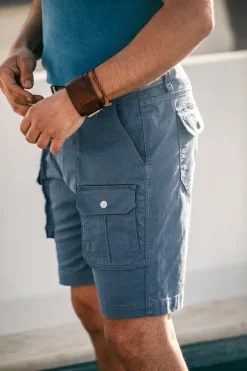 &SONS Bottoms & Shorts-Gravel Hiking Shorts Churchill Blue