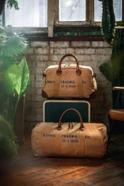 &SONS Leather Goods-Great Escape Bag Tan