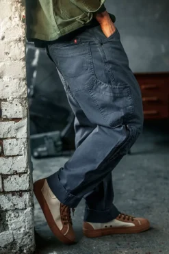 &SONS Bottoms & Shorts-Joey's Crew Pant Churchill Blue