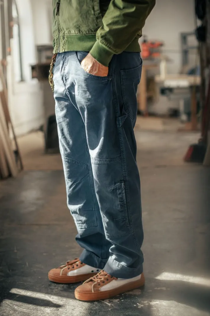 &SONS Bottoms & Shorts-Joey's Crew Pant Churchill Blue