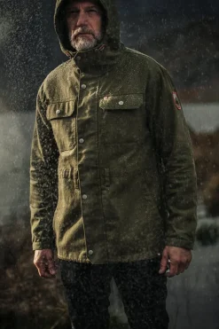 &SONS Jackets & Coats-Noah Cagoule Army Green