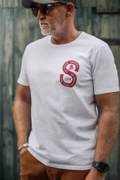 &SONS Tops-Sigma T-Shirt White