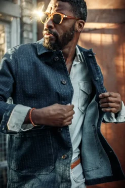 &SONS Jackets & Coats-Stockton Jacket Indigo