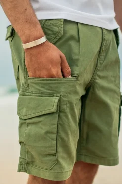 &SONS Bottoms & Shorts-Surplus Army Shorts Green