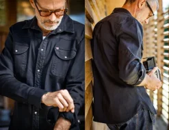 &SONS Tops-Sunday Shirt Black