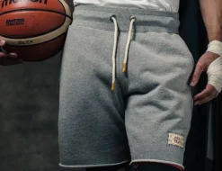 &SONS Bottoms & Shorts-Track And Field Short Grey